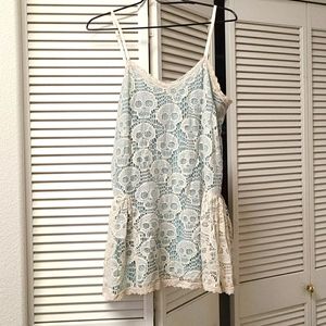 Betsey Johnson skull lace dress